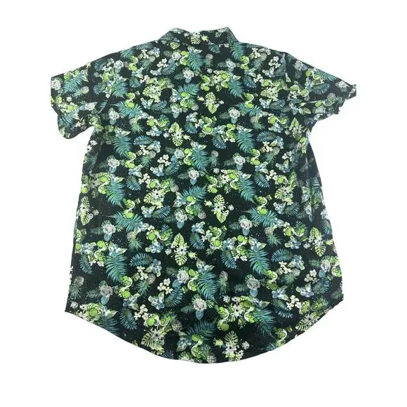 Nintendo Yoshi Tropics Button-Up Hawaiian Shirt BoxLunch XXL - Picture 8 of 8
